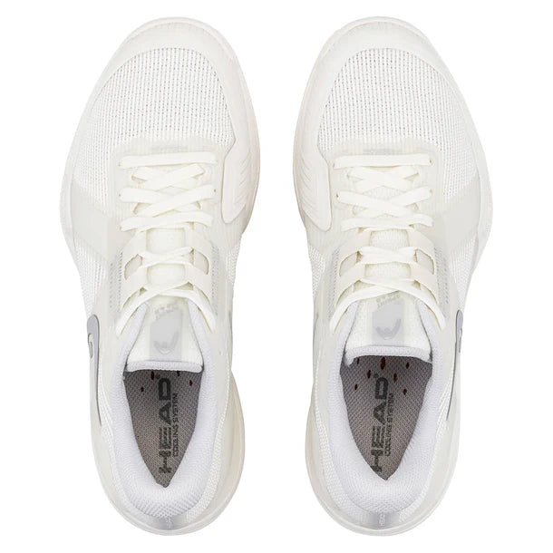 Women's Sprint Pro 4.0 Court Shoes Chalk White and Light Grey