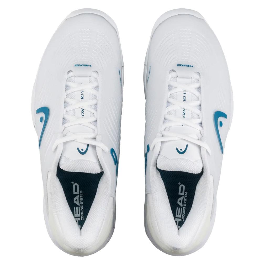 Women's Revolt Pro 4.5 Court Shoes White and Twilight Blue