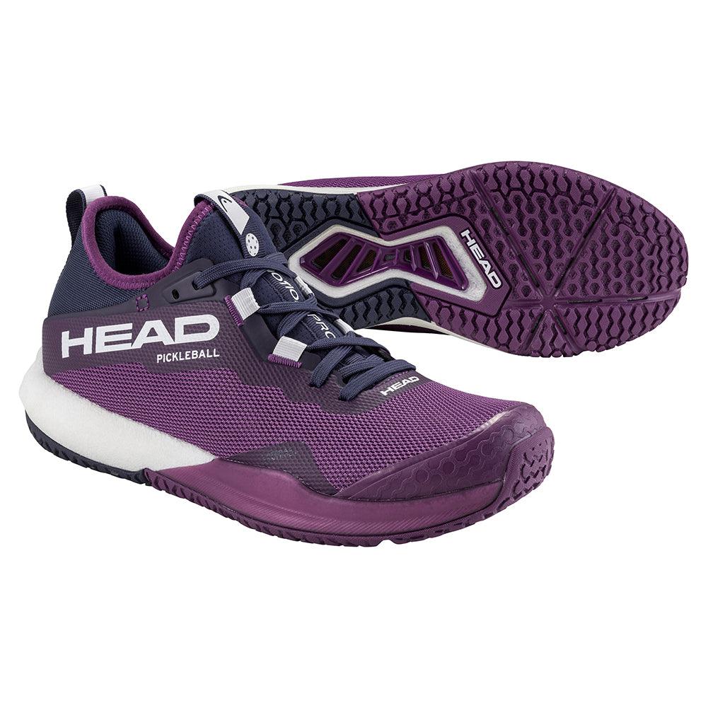 Women's Motion Pro Pickleball Shoes Plum and White