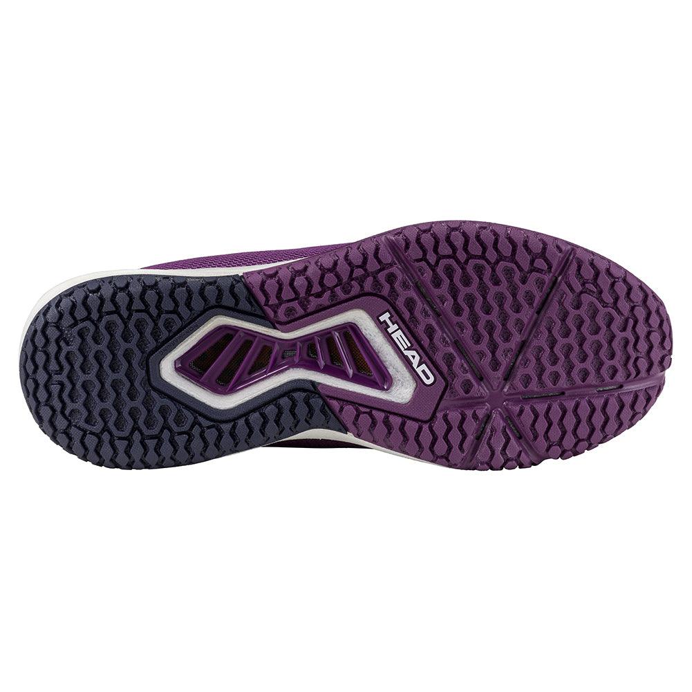 Women's Motion Pro Pickleball Shoes Plum and White