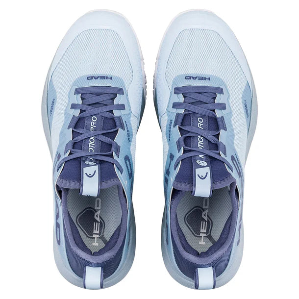 Women's Motion Pro Pickleball Shoes Light and Dark Blue