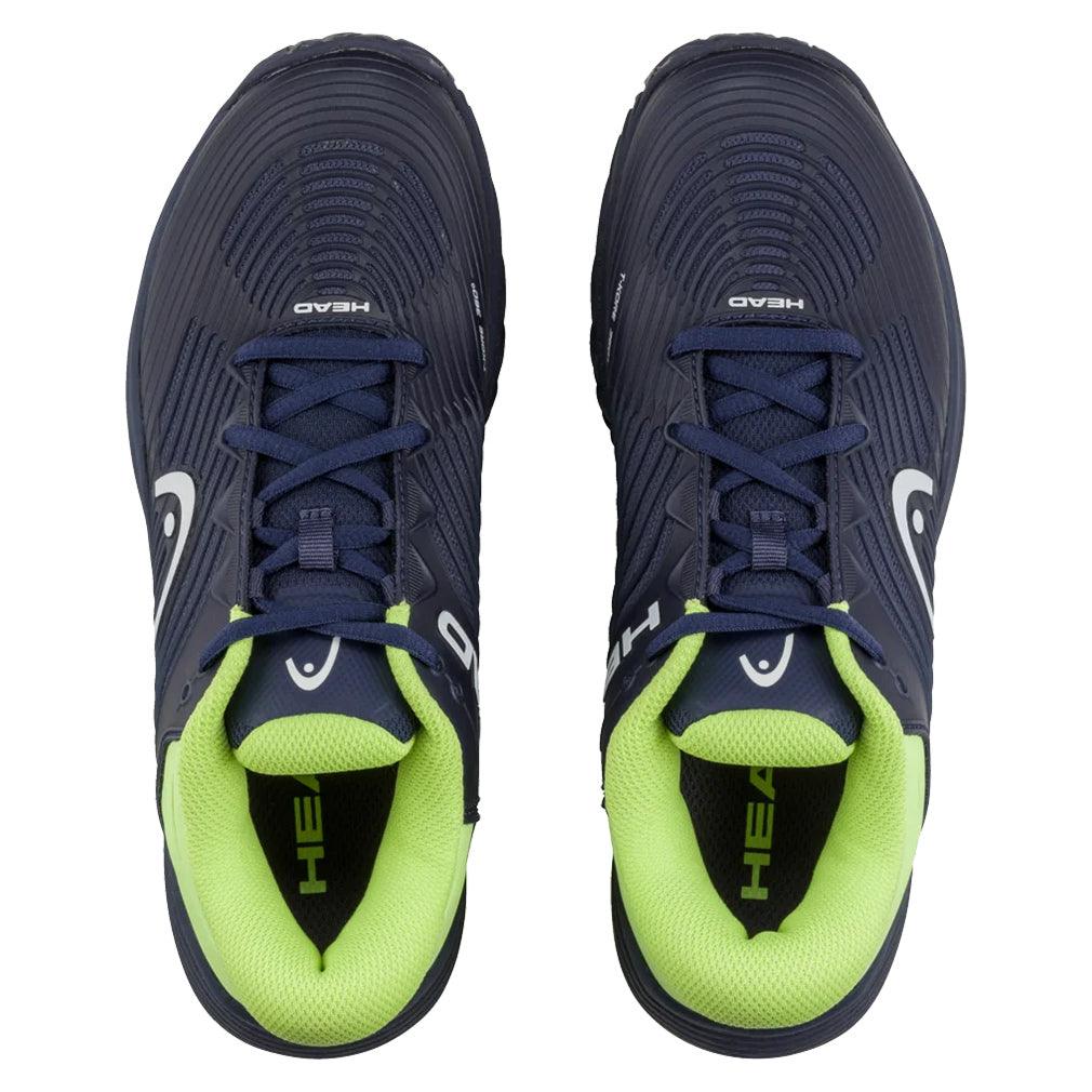 Juniors Revolt Pro 4.5 Shoes Navy and Lime