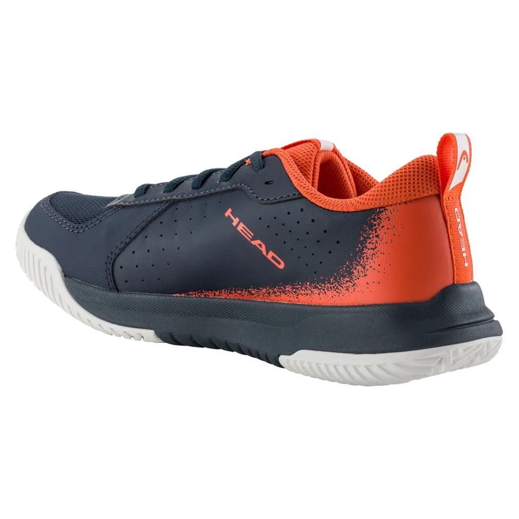 Juniors Sprint Court 4.0 Court Shoes Dark Blue and Red