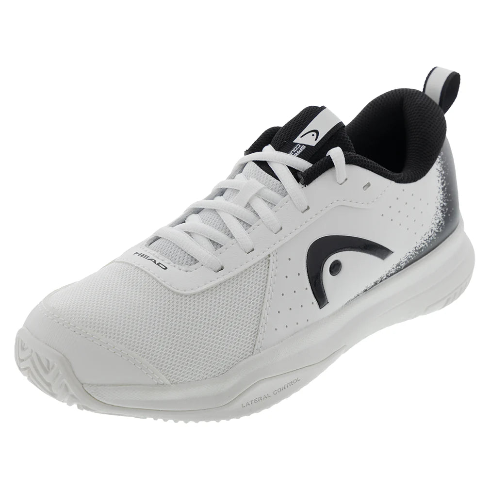 Juniors Sprint Court 4.0 Shoes White and Black