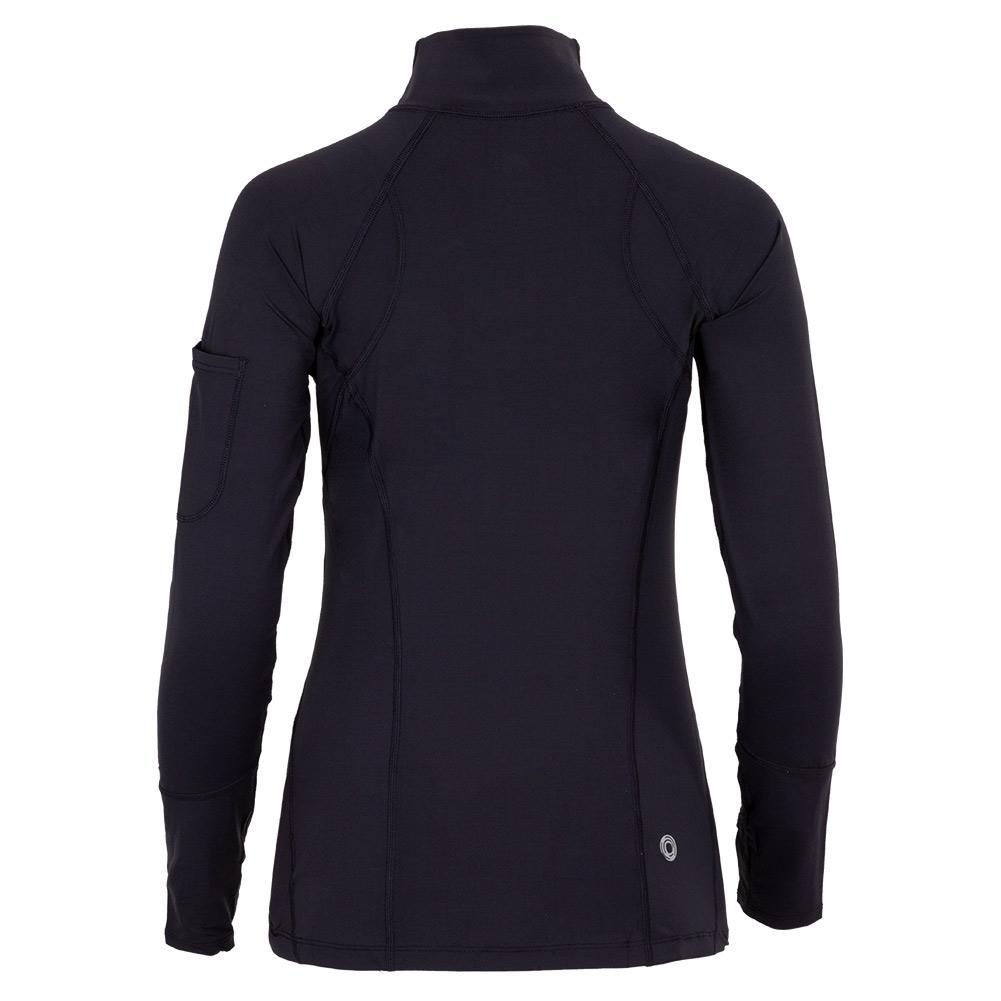 Women`s Mock Zip Tennis Top