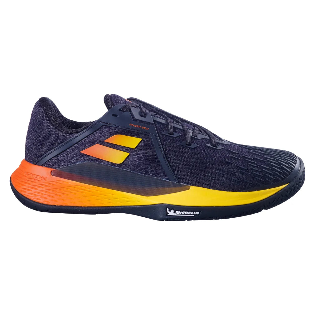Men's Propulse Fury All Court Tennis Shoes Black and Sunset, Babolat, Pickleball Express, 30F26208C-2054F26-1