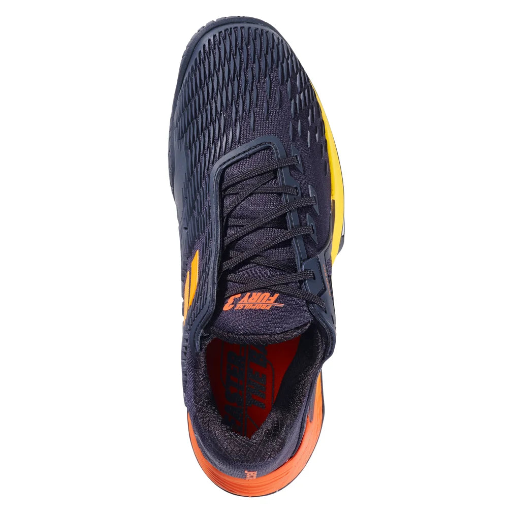 Men's Propulse Fury All Court Tennis Shoes Black and Sunset, Babolat, Pickleball Express, 30F26208C-2054F26-4