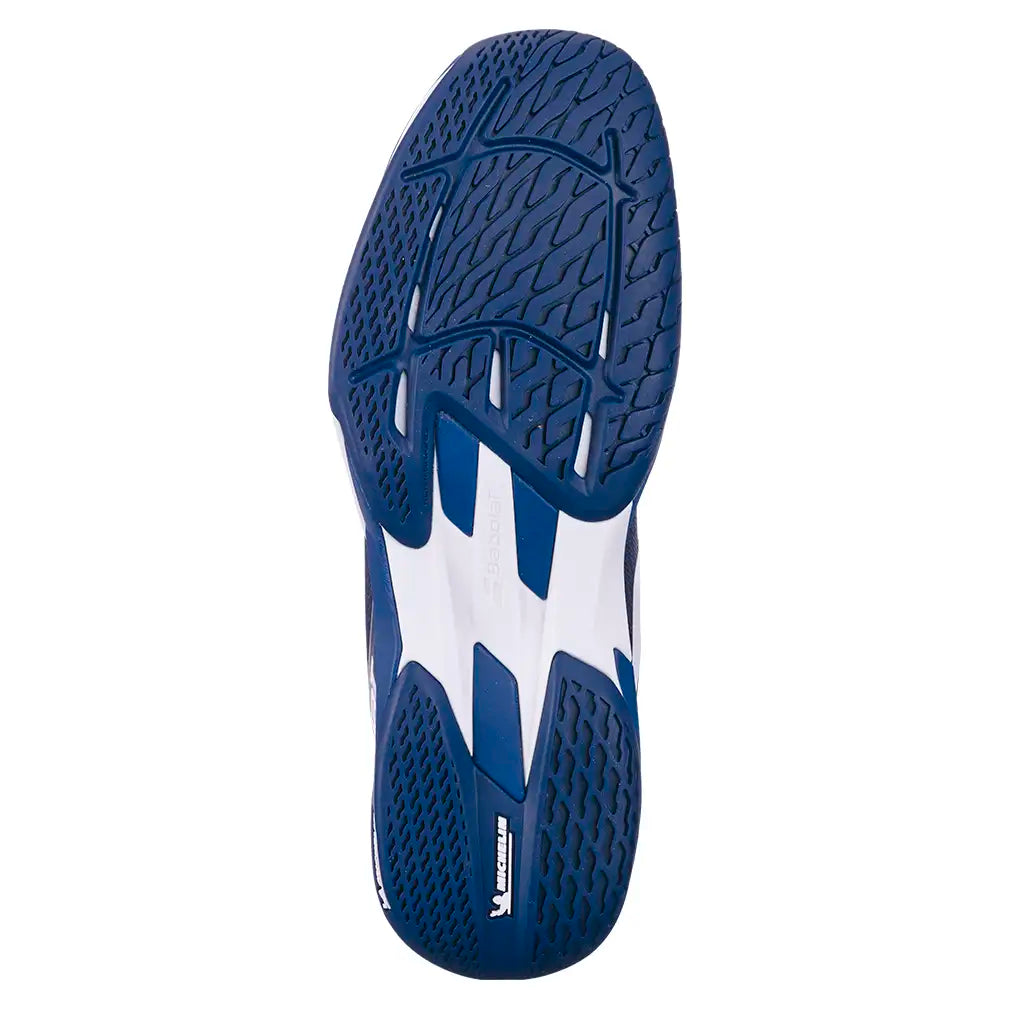 Men's Jet Mach 4 All Court Tennis Shoes Dark Blue and White,Footwear,Babolat,,,Tennis Express,30F26629A-4131F26-5