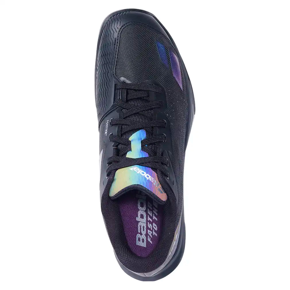 Men's Jet Mach 4 All Court Shoes Black and Scarab
