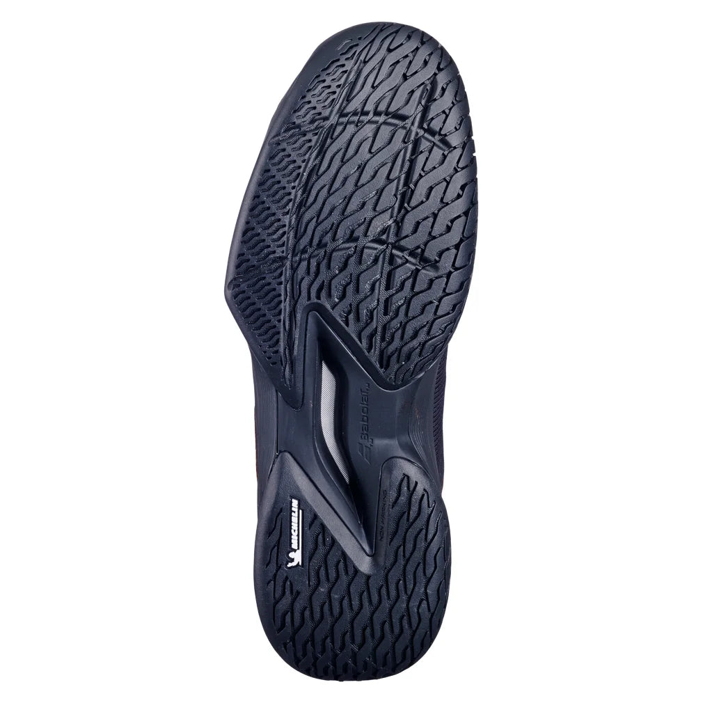 Men's Jet Tere 2 All Court Tennis Shoes Black and Sunset, Babolat, Pickleball Express, 30F26649C-2054F26-4