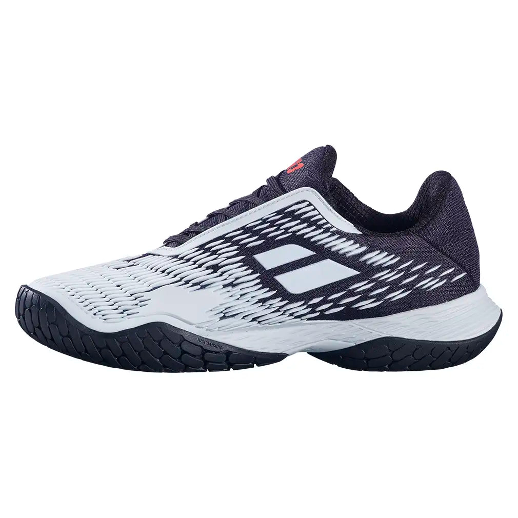 Men's Propulse Fury All Court Shoes Black and Illusion Blue