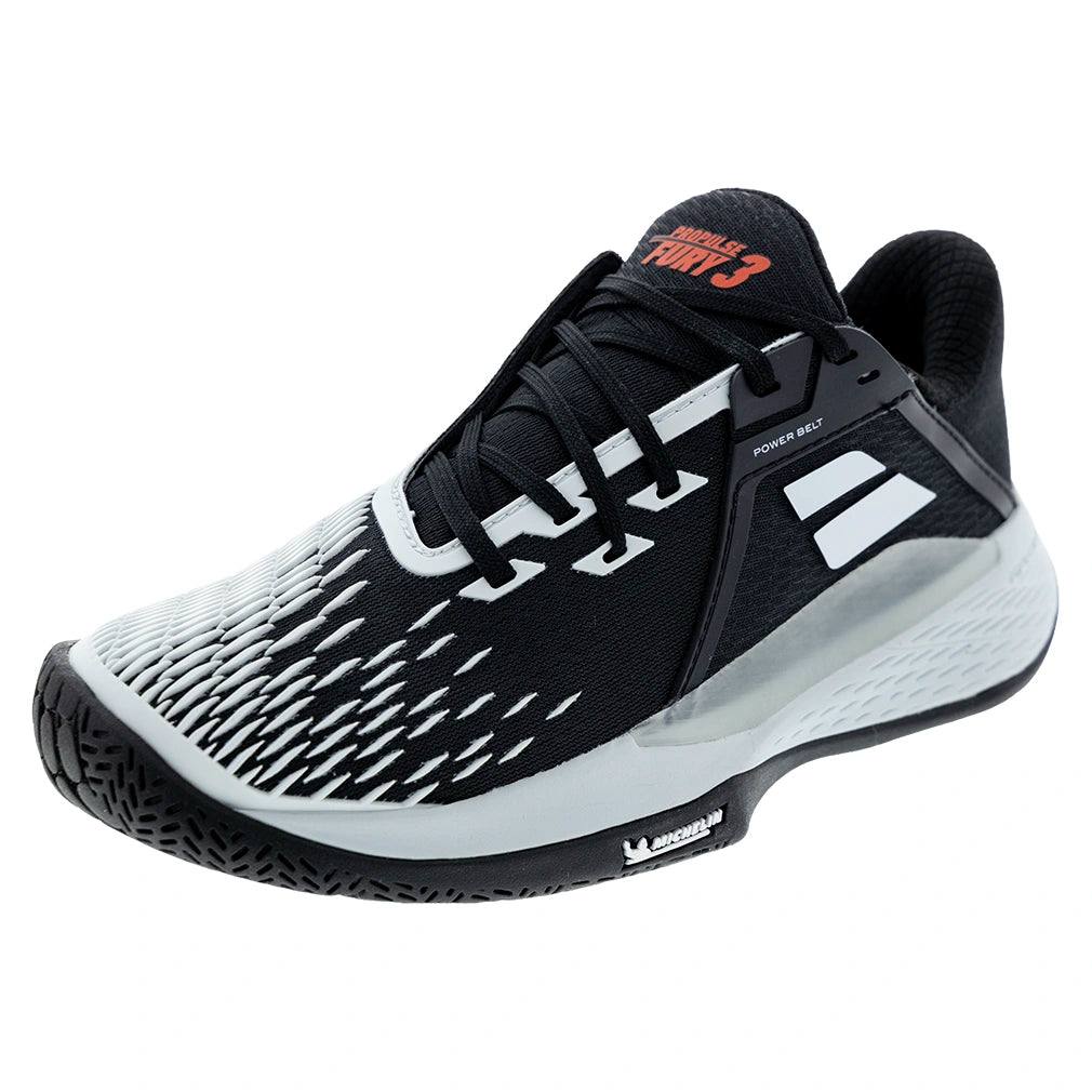 Men's Propulse Fury All Court Shoes Black and Illusion Blue