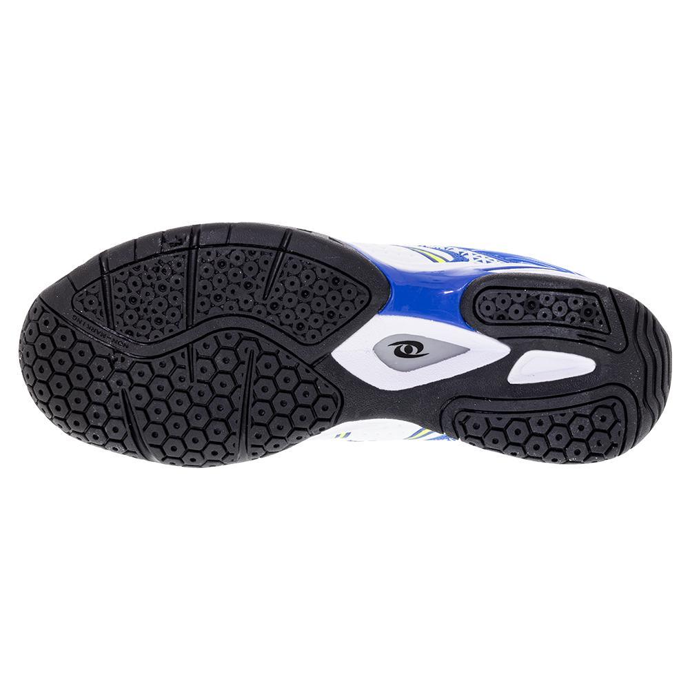 Unisex Dinkshot Pickleball Court Shoes White and Royal