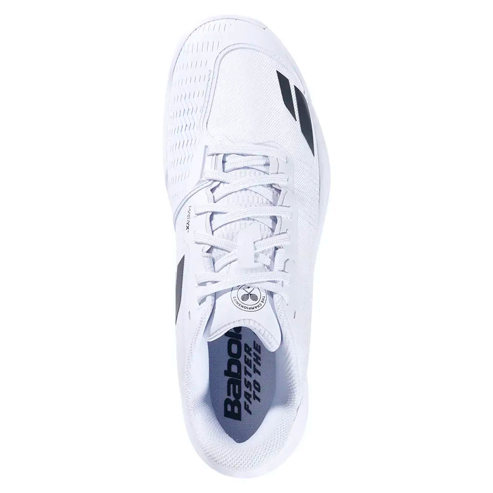 Women's Jet Mach 4 Grass WIM Court Shoes White and Black