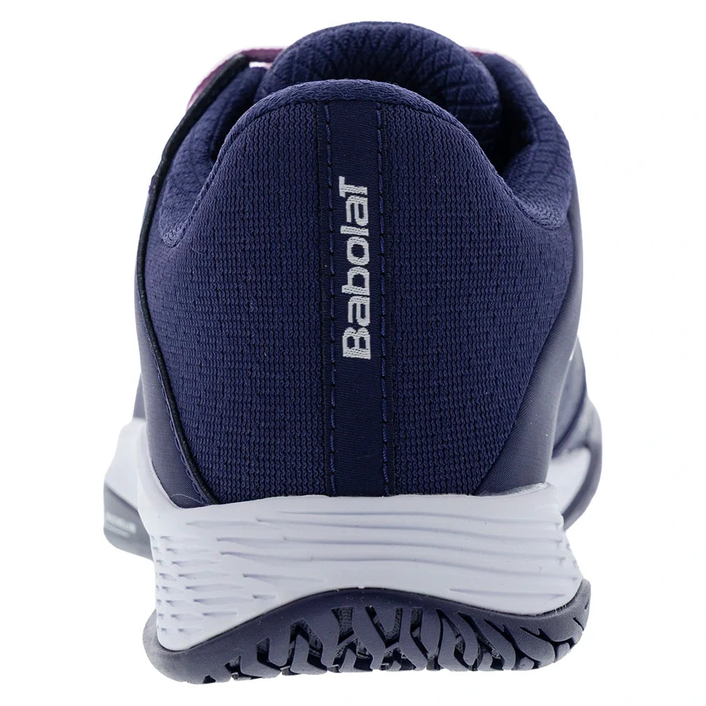 Juniors Propulse All Court Tennis Shoes Dark Purple and Silver,Footwear,Babolat,,,Tennis Express,33KF26884A-5186F2603copy