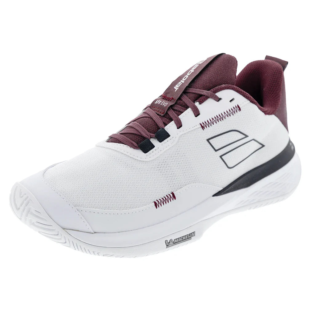 Men's SFX Evo All Court Shoes White and Port Royale