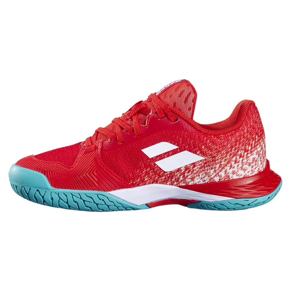 Women's Jet Mach 3 Court Shoes Fiesta Red