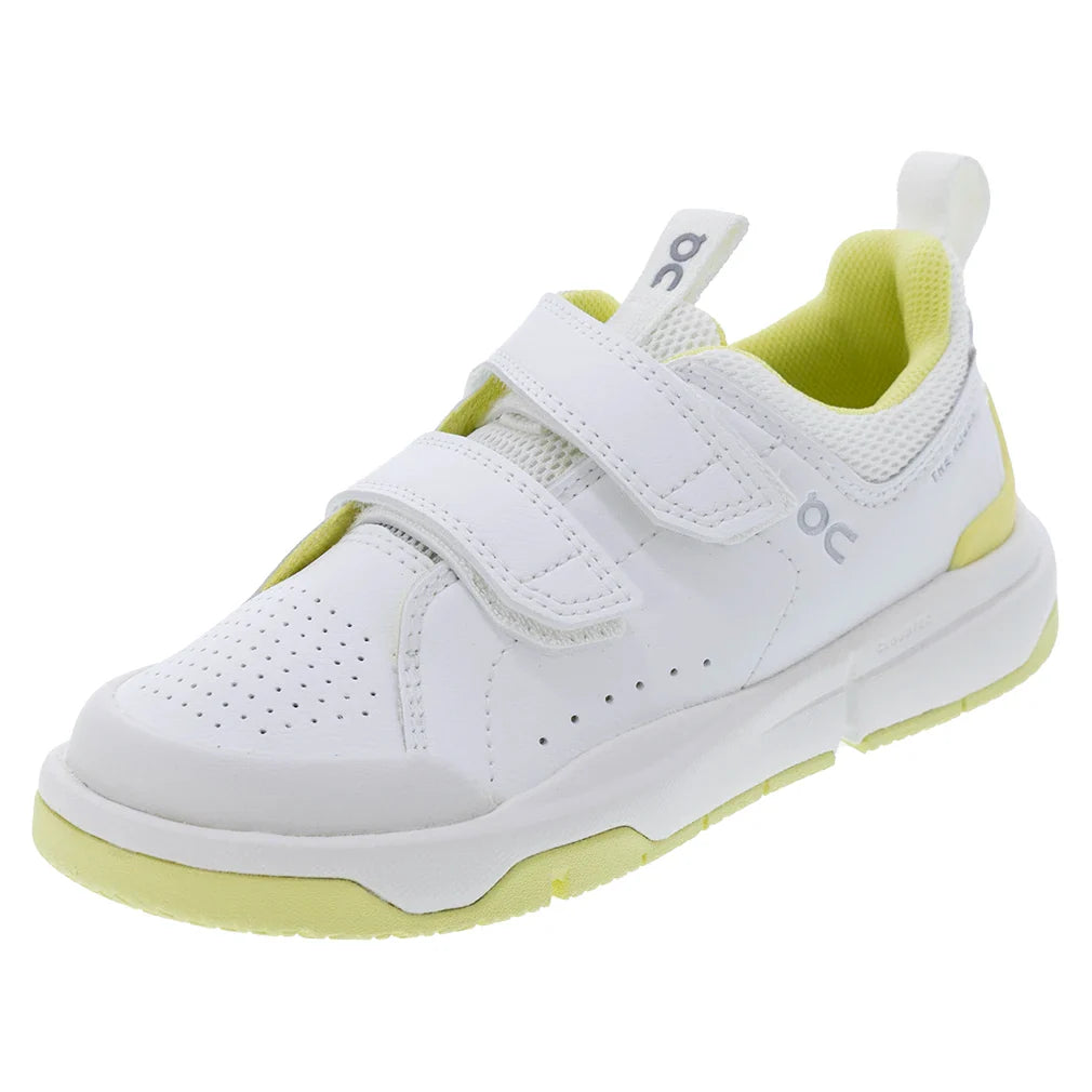 Juniors' THE ROGER Court Shoes White and Limelight