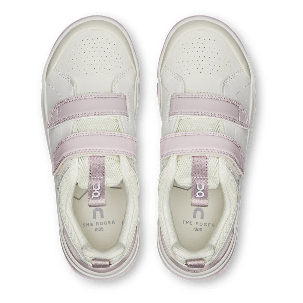 Juniors' THE ROGER Court Shoes Ivory and Orchid