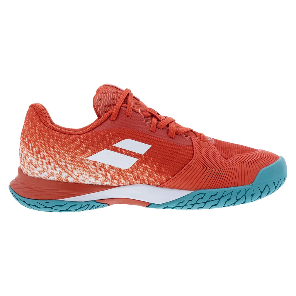 Juniors' Jet Mach 3 Court Shoes Fiesta Red
