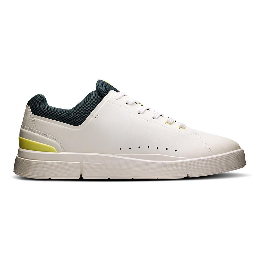 Men's THE ROGER Advantage Court Shoes Ivory and Evergreen