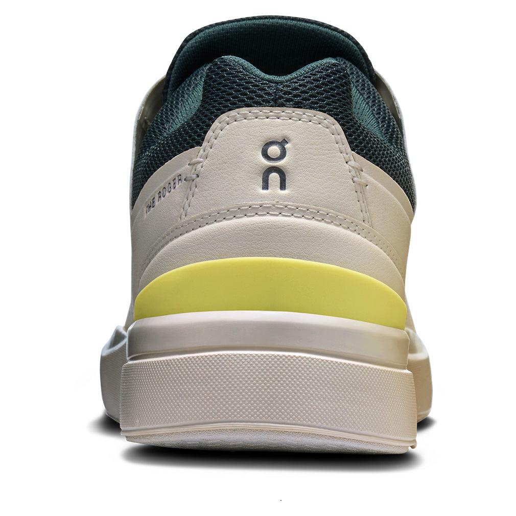 Men's THE ROGER Advantage Court Shoes Ivory and Evergreen
