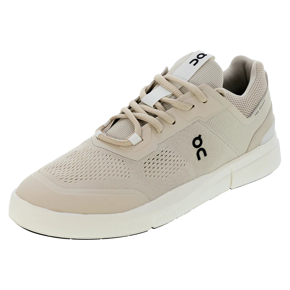Men's THE ROGER Spin Court Shoes Sand and Ivory
