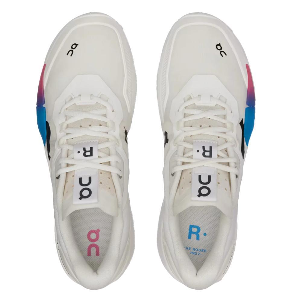 Men's THE ROGER Pro 2 Court Shoes White and Malibu