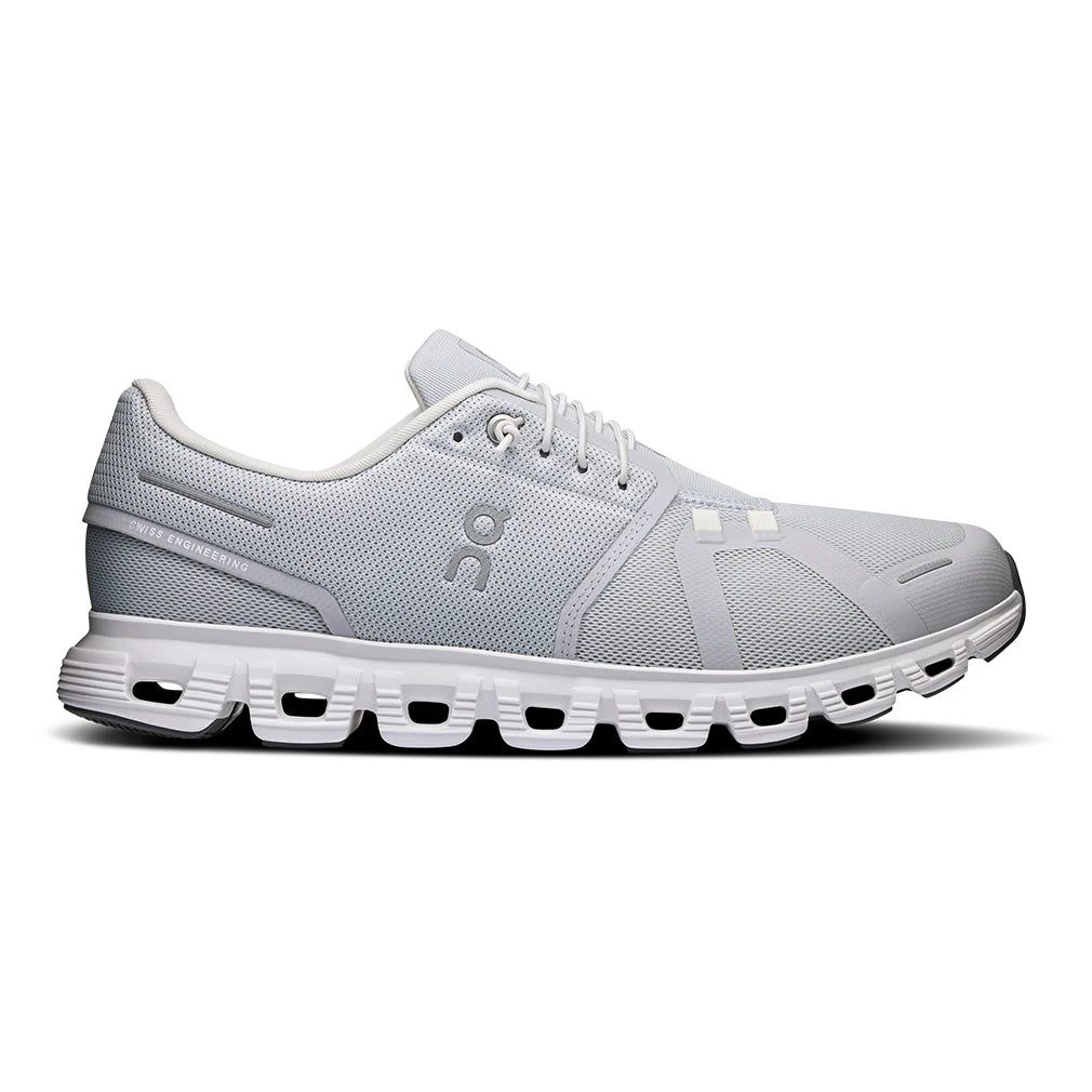 Men's Cloud 6 Performance All Day Shoes Glacier and White