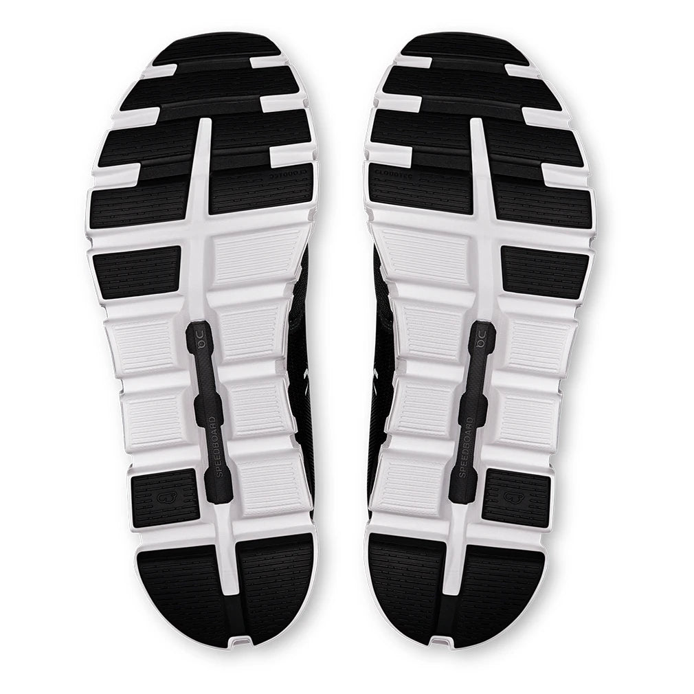 Men's Cloud 6 Performance All Day Shoes Black and White