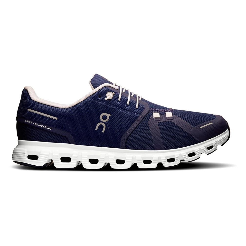 Men's Cloud 6 Performance All Day Shoes Midnight and White