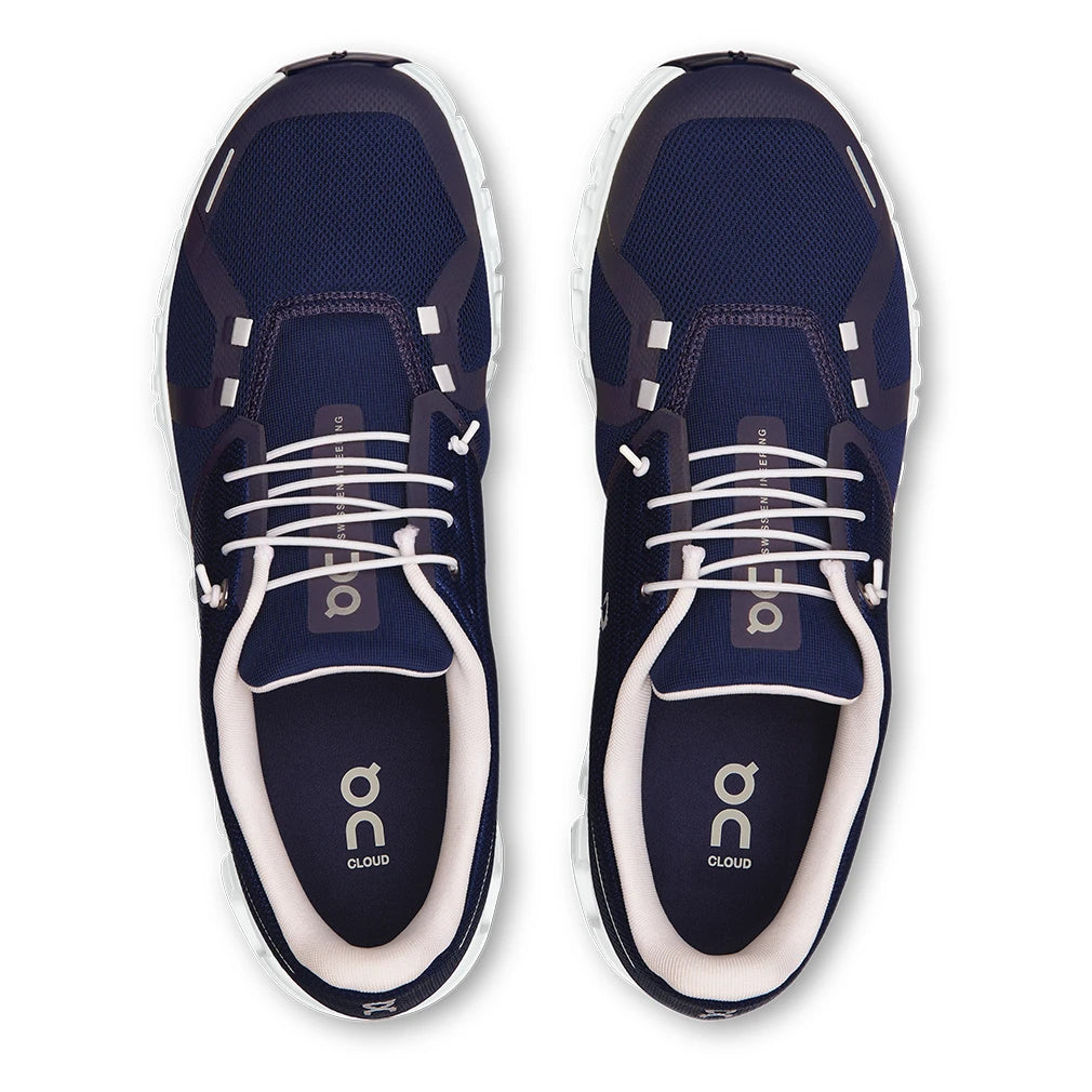 Men's Cloud 6 Performance All Day Shoes Midnight and White