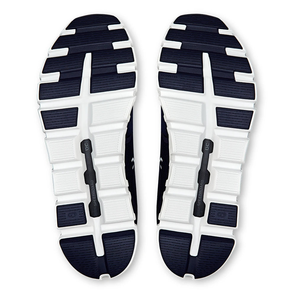 Men's Cloud 6 Performance All Day Shoes Midnight and White