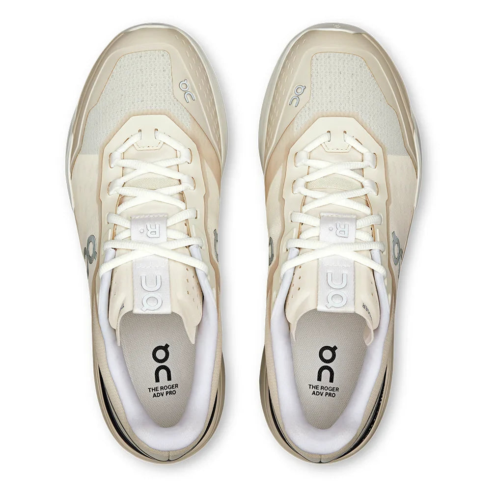 Men's THE ROGER Advantage Pro Court Shoes Cream and Black