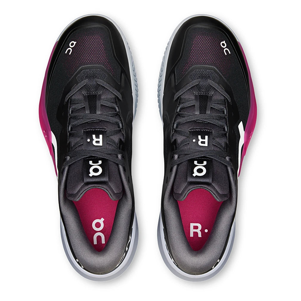 Men's THE ROGER Pro 3 Clay Shoes Black and Pink