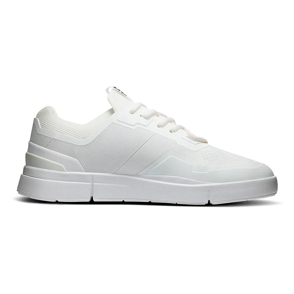 Women's THE ROGER Spin Court Shoes White and Black