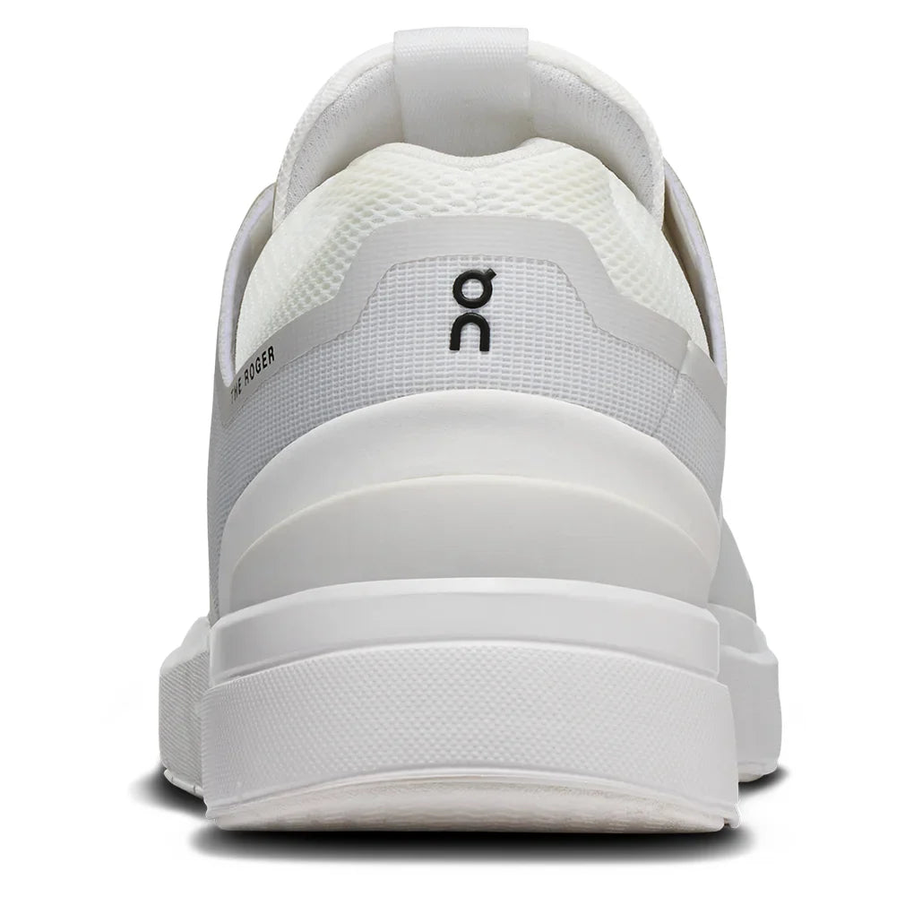 Women's THE ROGER Spin Court Shoes White and Black