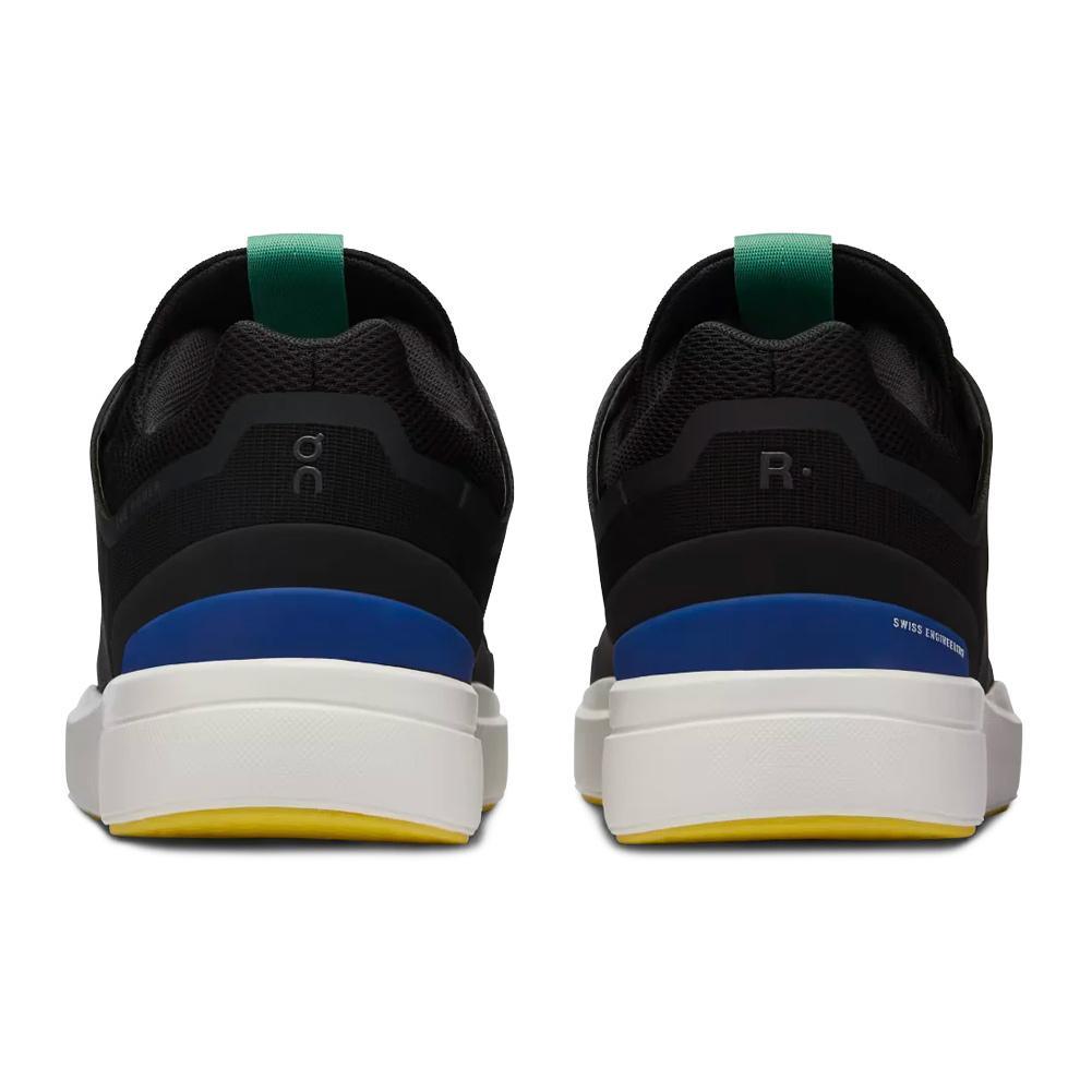 Women's THE ROGER Spin Court Shoes Black and Indigo