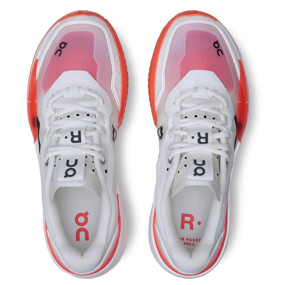 Women's THE ROGER Pro 2 Court Shoes White and Flame