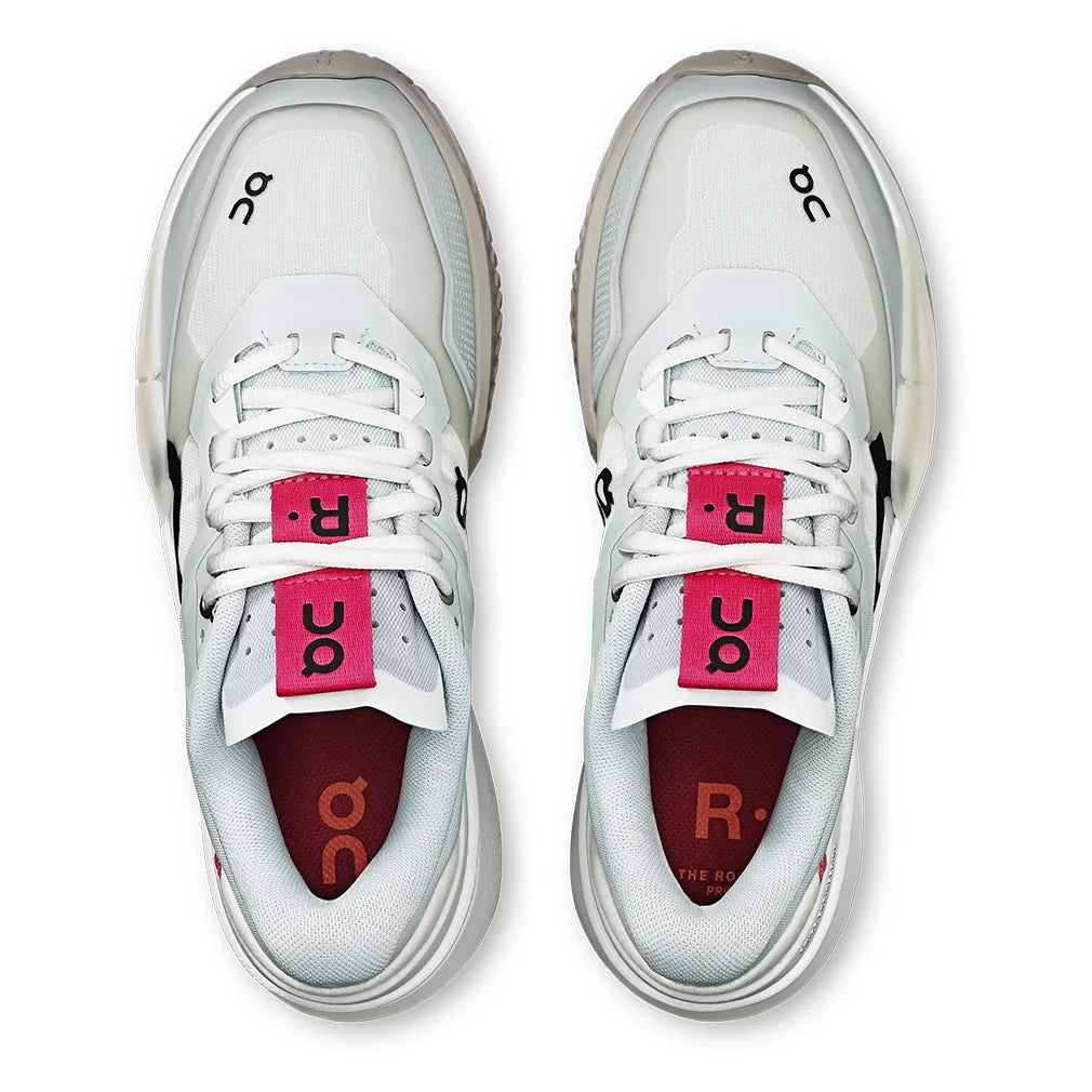 Women's THE ROGER Pro 2 Court Shoes Arctic and Pink