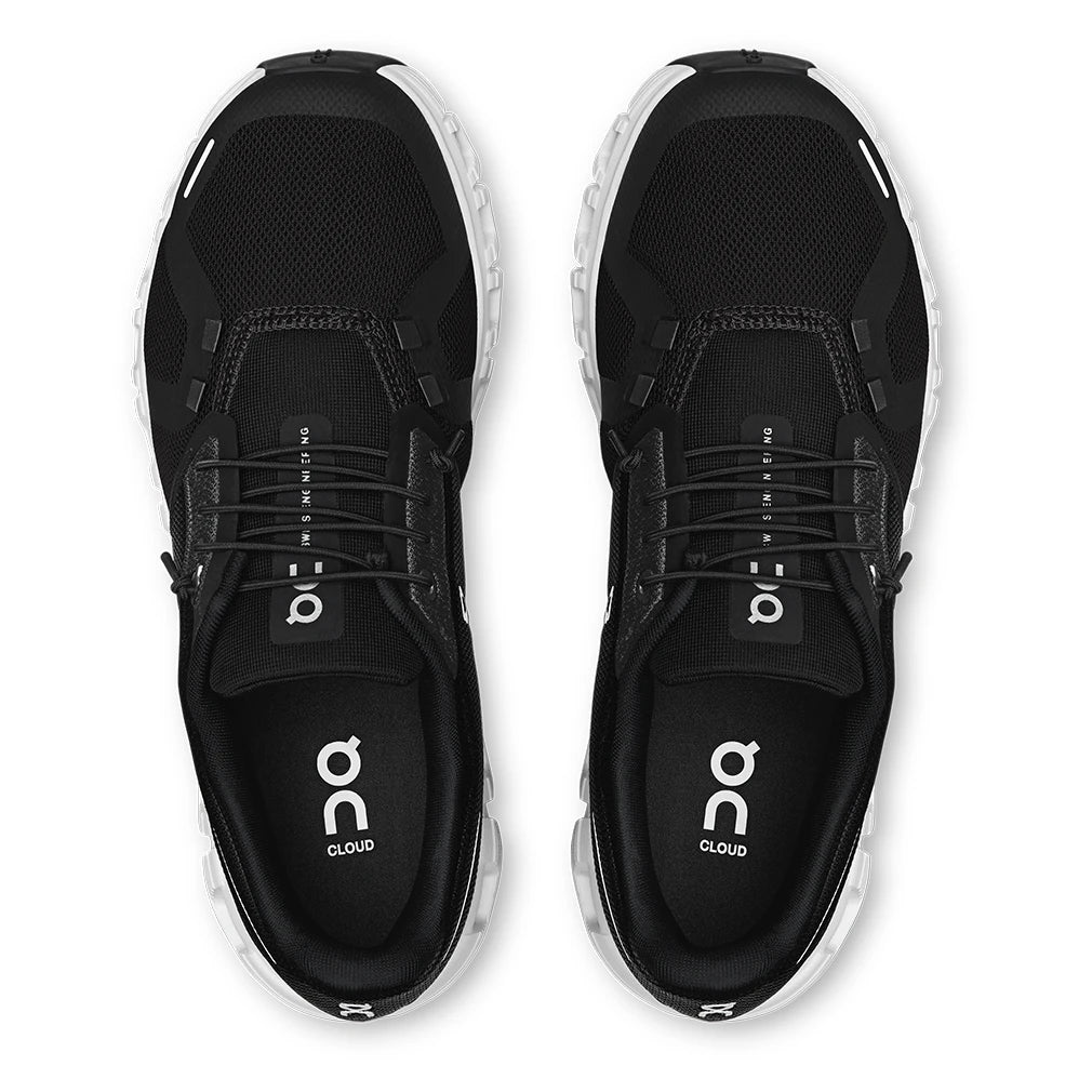 Women's Cloud 6 Performance All Day Shoes Black and White