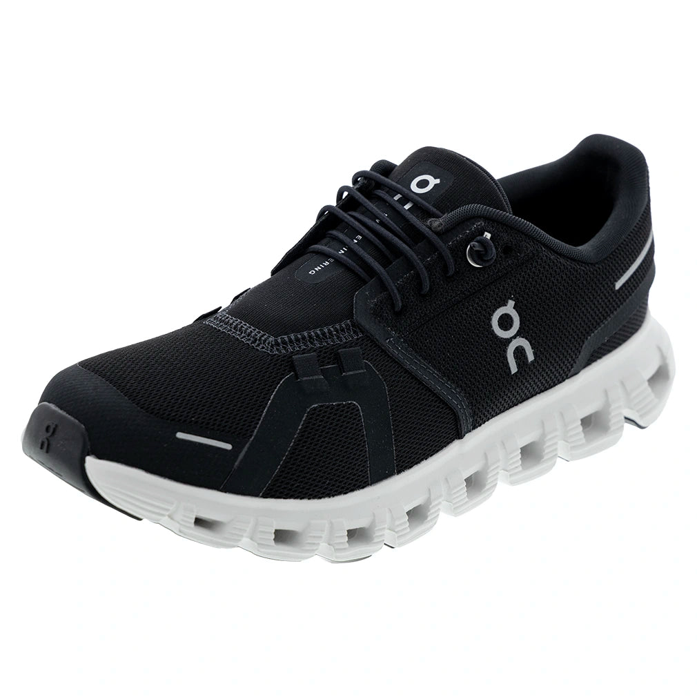 Women's Cloud 6 Performance All Day Shoes Black and White