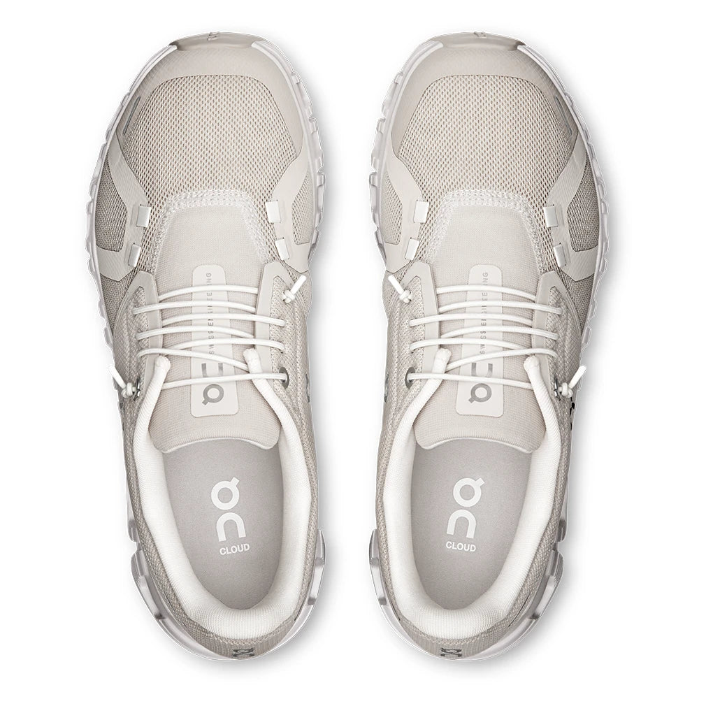 Women's Cloud 6 Performance All Day Shoes Pearl and White