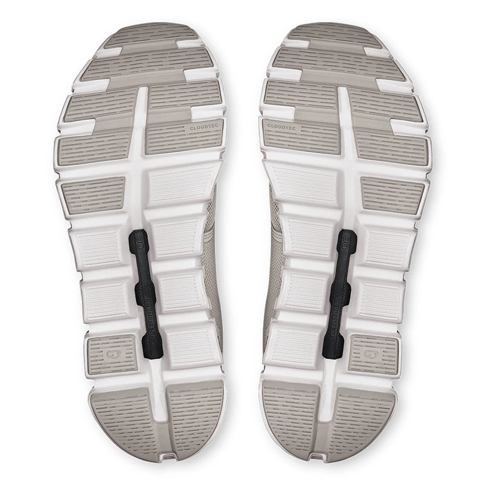 Women's Cloud 6 Performance All Day Shoes Pearl and White