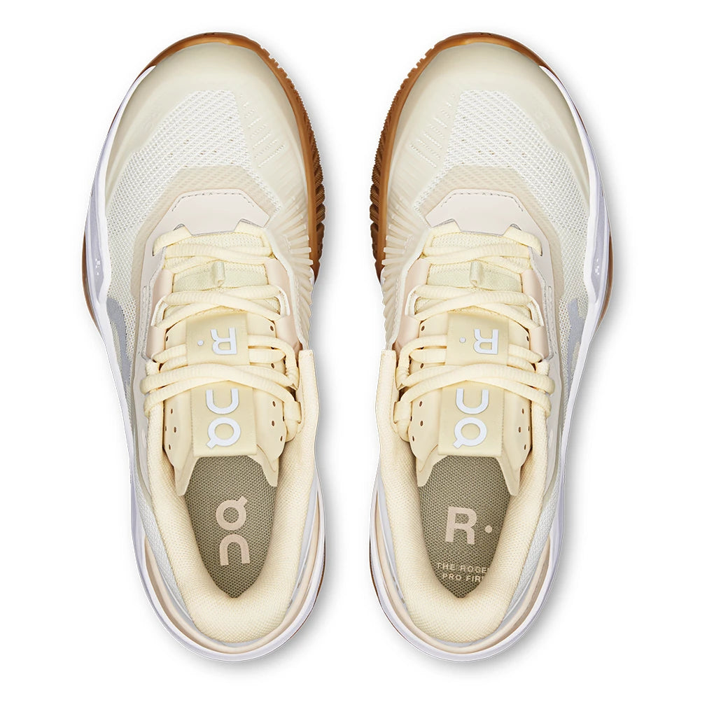 Women's THE ROGER Pro Fire Court Shoes Ivory and Sand