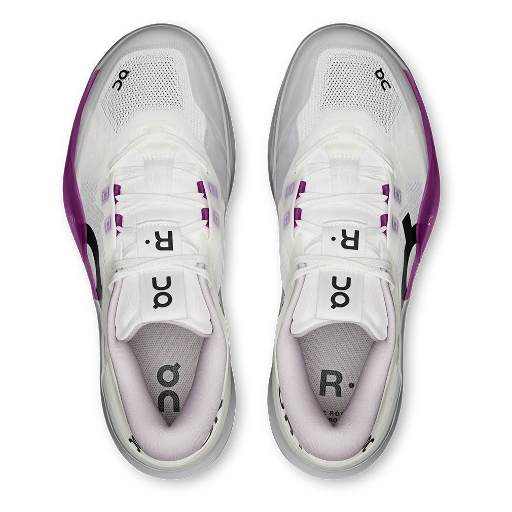 Women's THE ROGER Pro 3 Shoes White and Muscadine