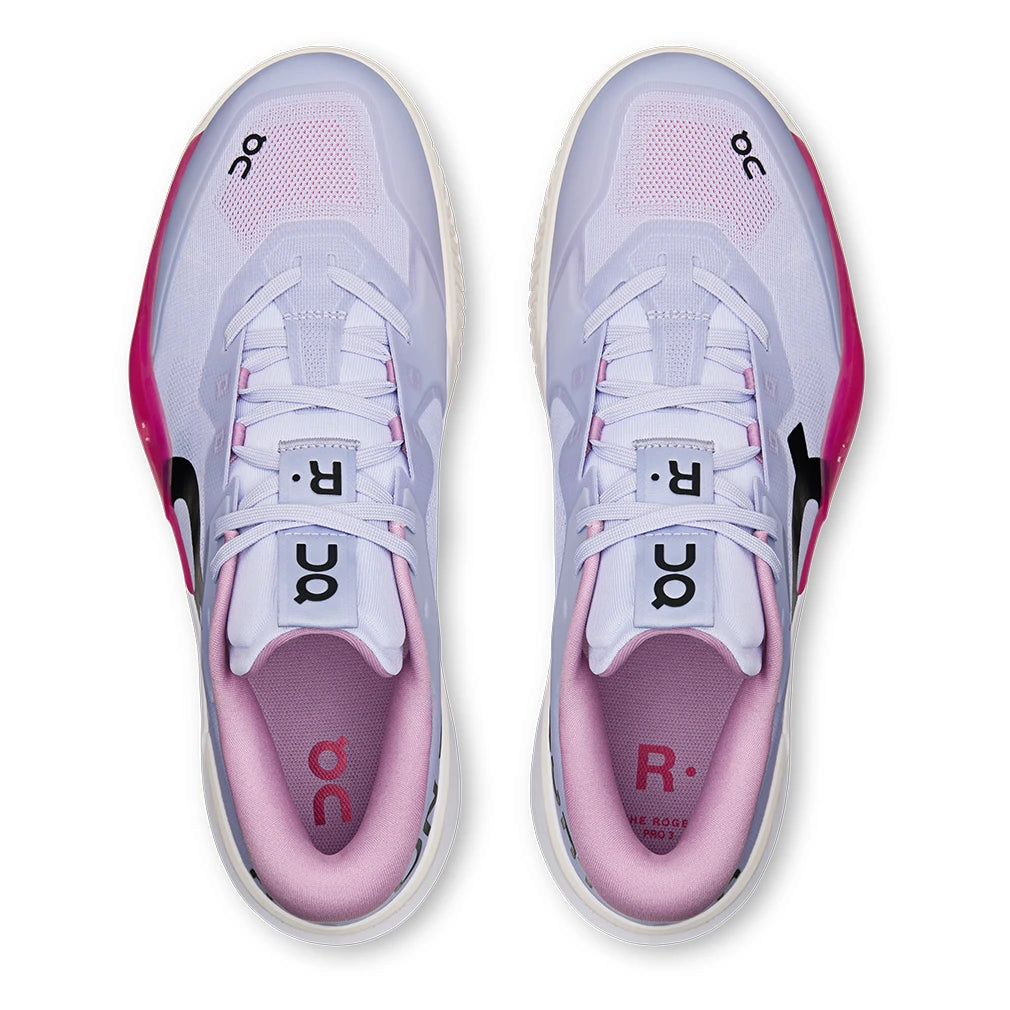 Women's THE ROGER Pro 3 Clay Shoes Thistle and Pink