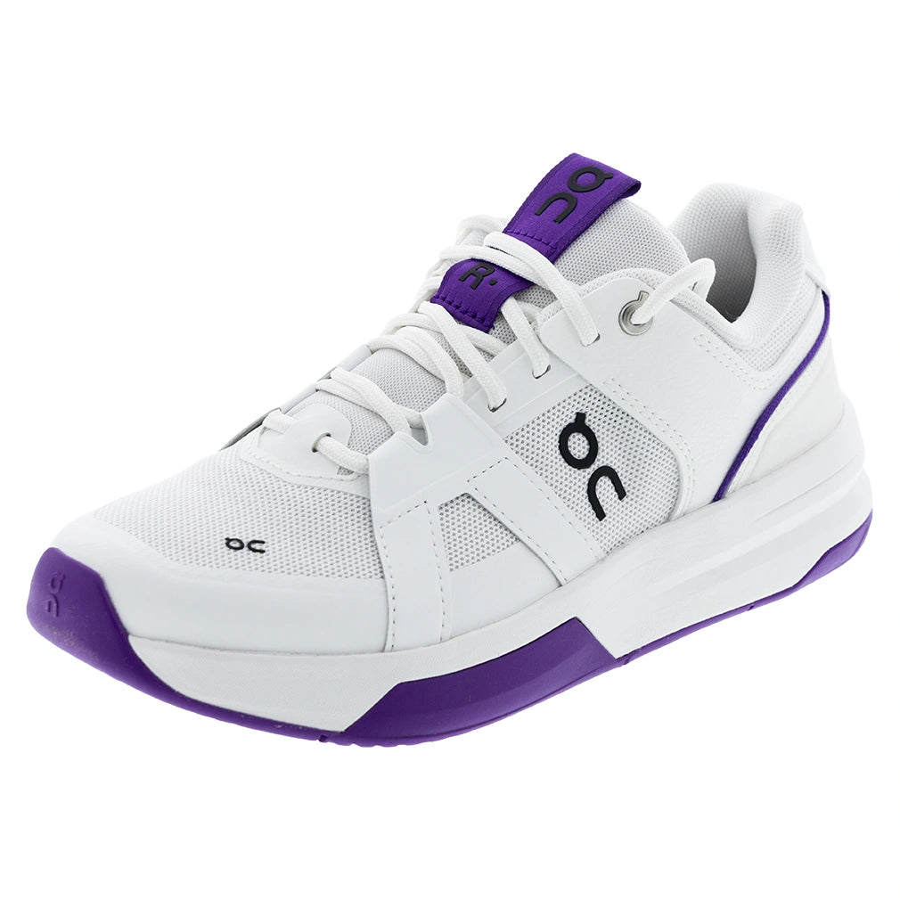 Women's THE ROGER Clubhouse Pro 2 Shoes White and Amethyst