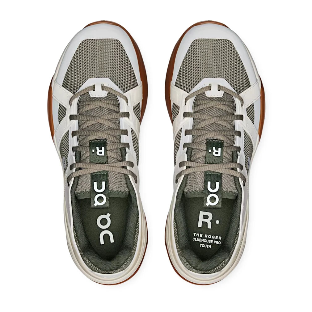 Juniors THE ROGER CH Pro Shoes Ivory and Olive