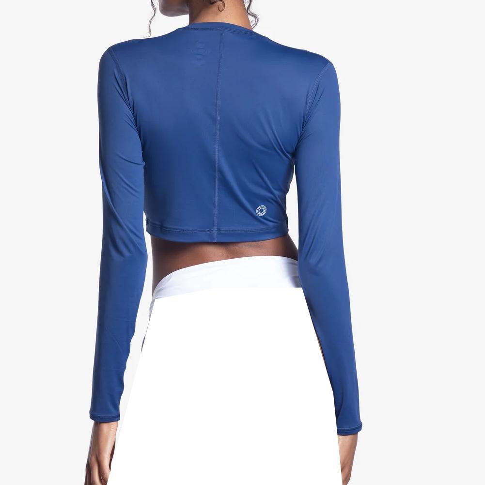 Women's Everyday Long Sleeve Crop Tennis Top